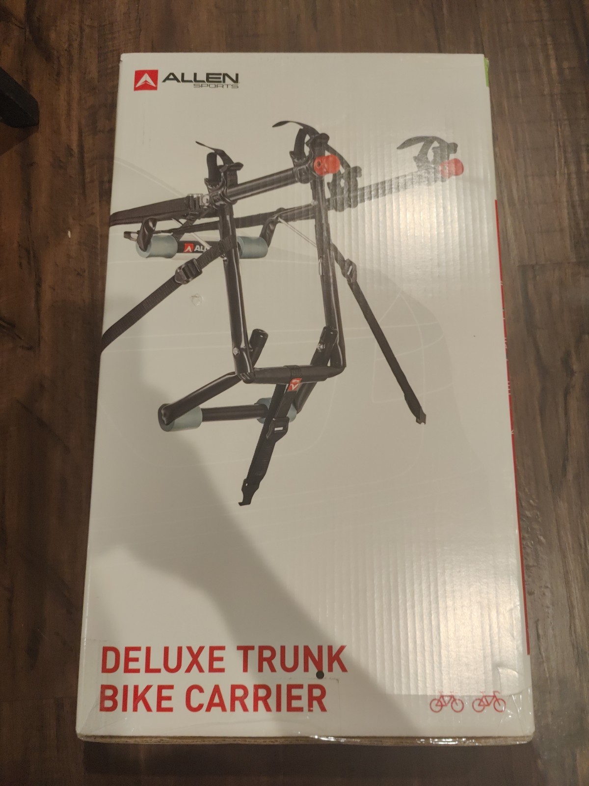 ALLEN Sports Deluxe 2-Bicycle Car SUV Trunk Mounted Bike Rack Carrier