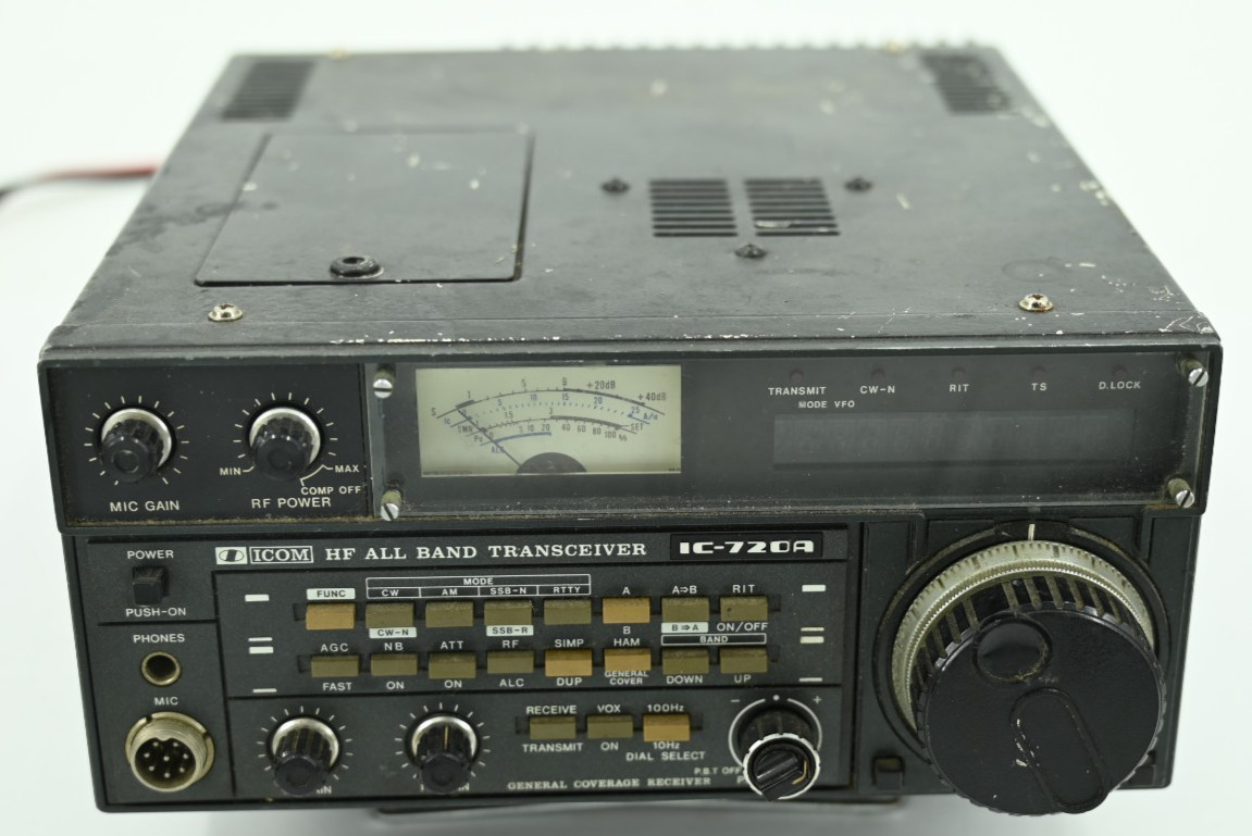 Icom IC-720A HF All Band Transceiver Ham Radio General Coverage Receiver