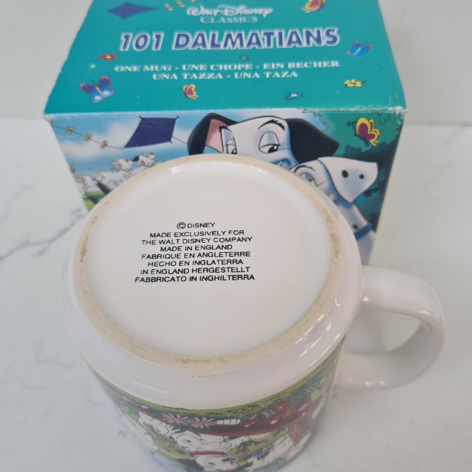 Disney Classic Mug 101 Dalmations Boxed