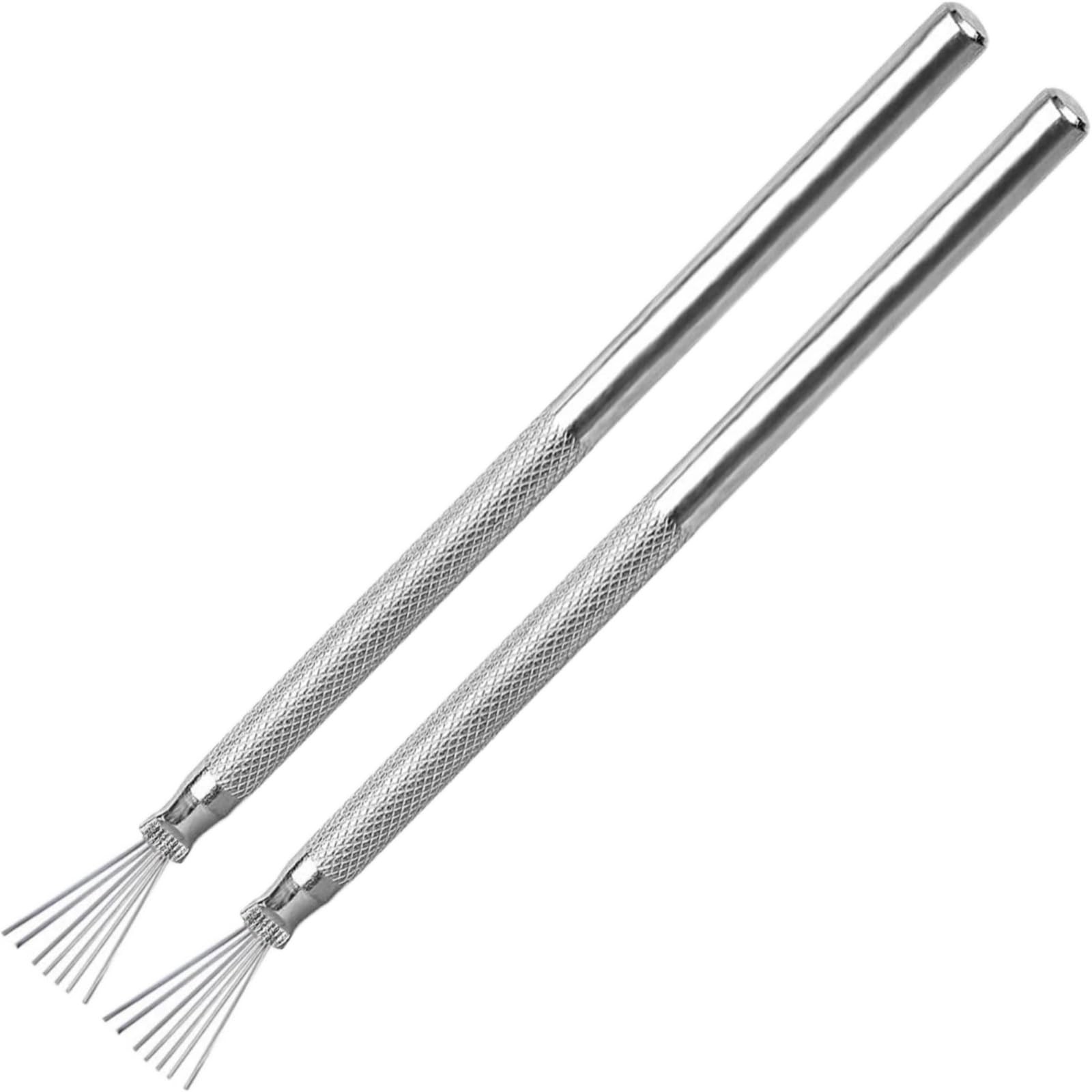 2 PCS Clay Scoring Tools, Stainless Steel Pottery Tool, L, 2PCS Tools