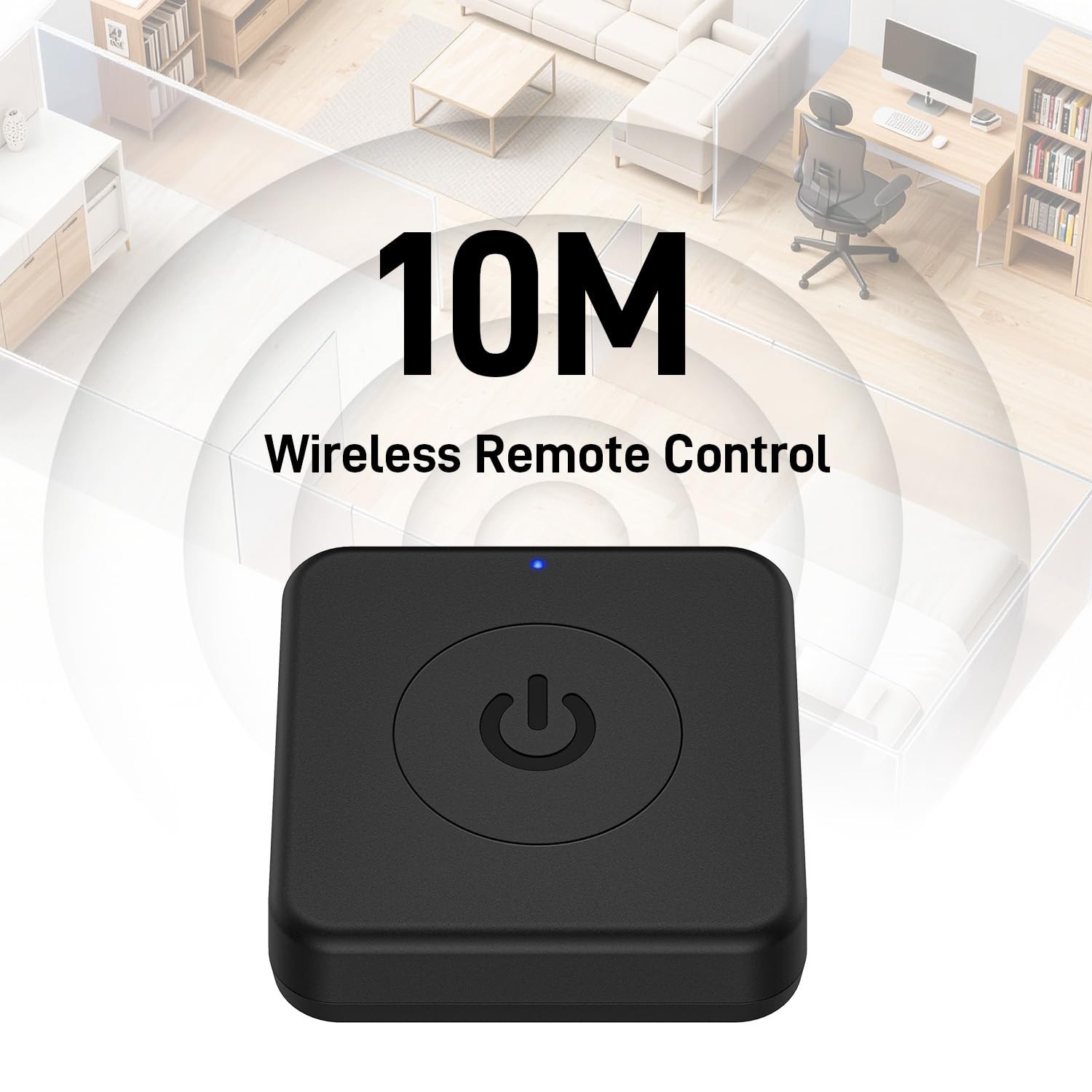 Wireless PC Power Button, Remote PC Power Switch for PC ON/Off, USB 2.0 Powered