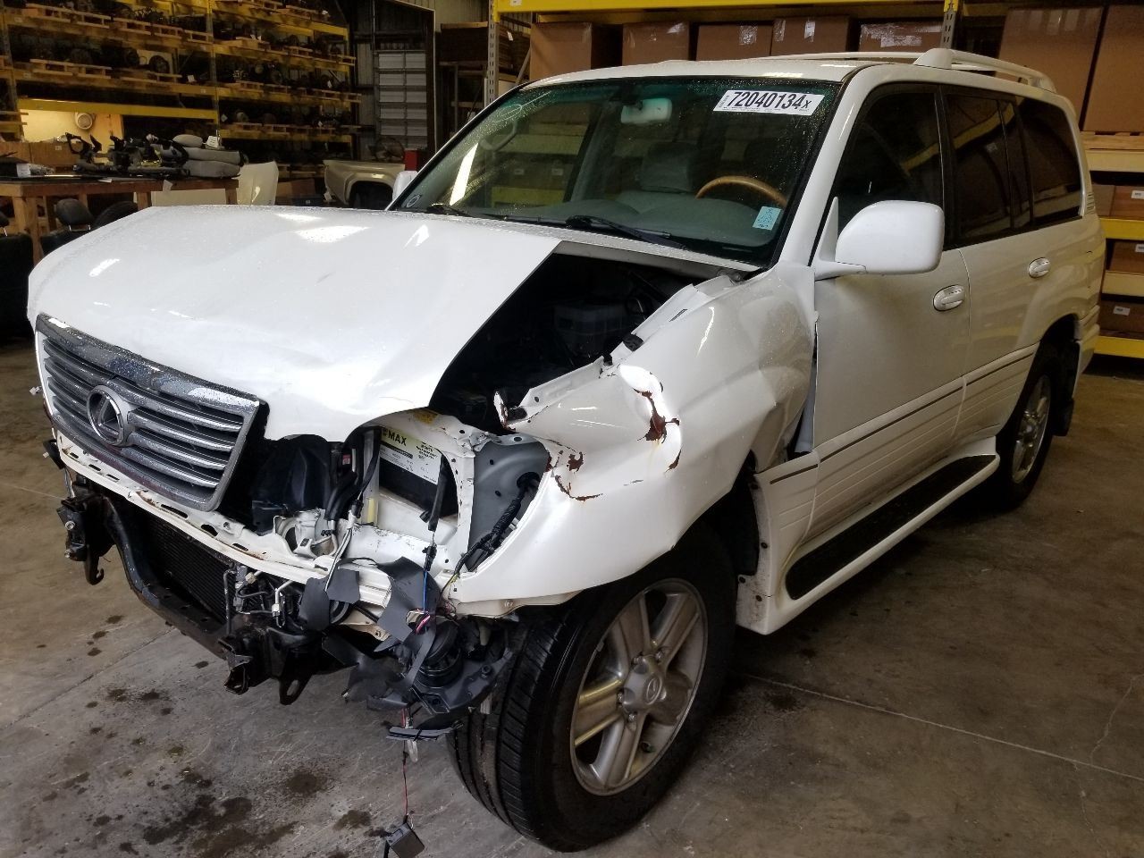 07 2007 LEXUS LX470 SRS RESTRAINT CONTROL MODULE 8917060281