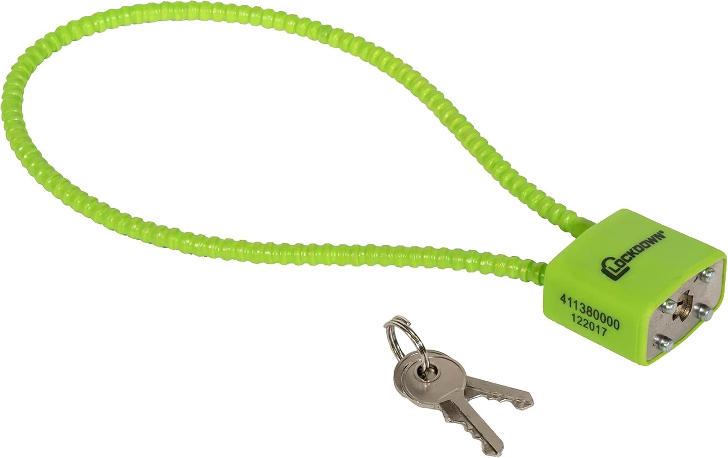 Lockdown 15" Cable Gun Lock 2 Keys DOJ Approved - Open Box