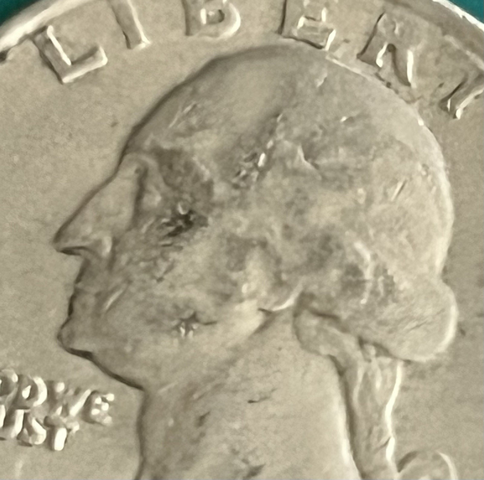 1985 P Washington Quarter