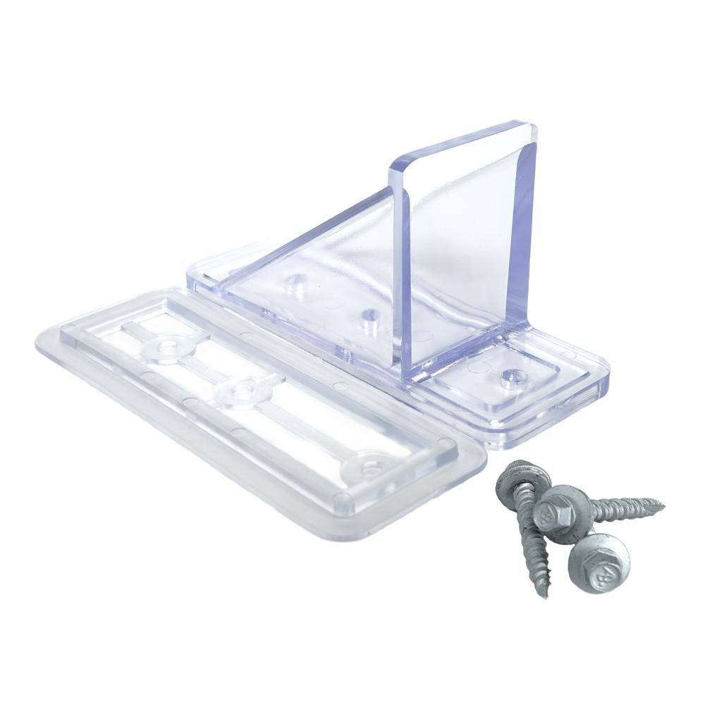 STOP SNOW FROM SLIDING OFF YOUR ROOF MINI SNOW GUARD™ BUNDLE GASKET & SCREWS
