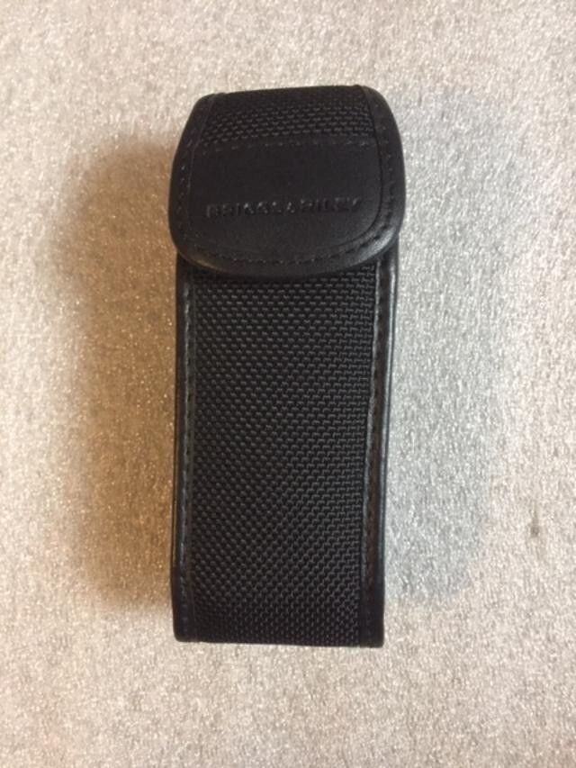 Briggs Riley Flashlight Holder Nylon 5" clip Holster Flashlight Pouch Carry Case