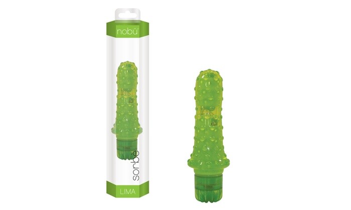 Nobu - Sorbe - Lima Multi Speed TEXTURED Waterproof Vibrator - Green