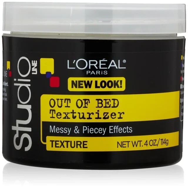 L'OREAL Studio Line OUT OF BED TEXTURIZER 4 oz Messy & Piecey Effects