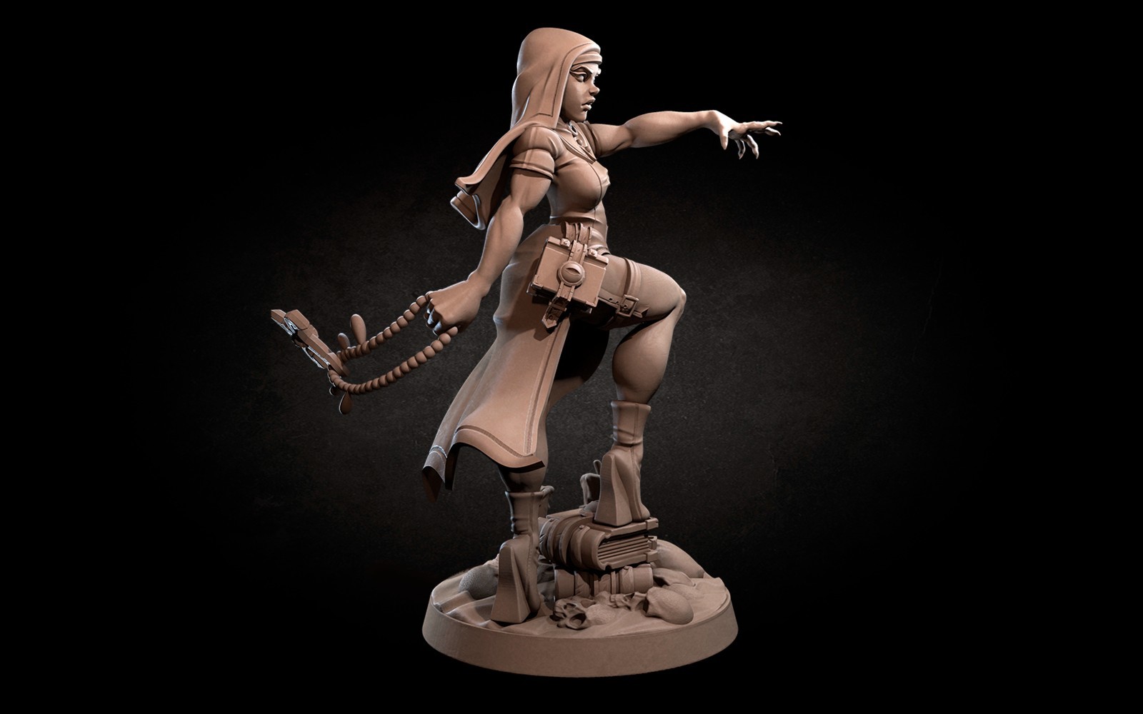 Dungeons & Dragons Playable Character - Human Magdalena - Cleric, Sorcerer