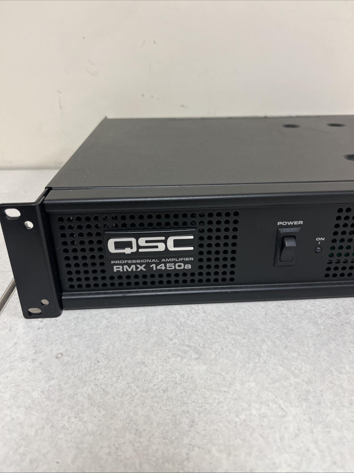 QSC RMX 1450a 2-Channel Rack Mountable Power Amplifier.