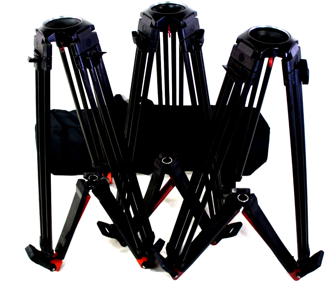 SACHTLER CF CARBON 5286 L TRIPOD SYS SP150 GROUND SPREAD BAG PRO SERVICED 99Lb🔥