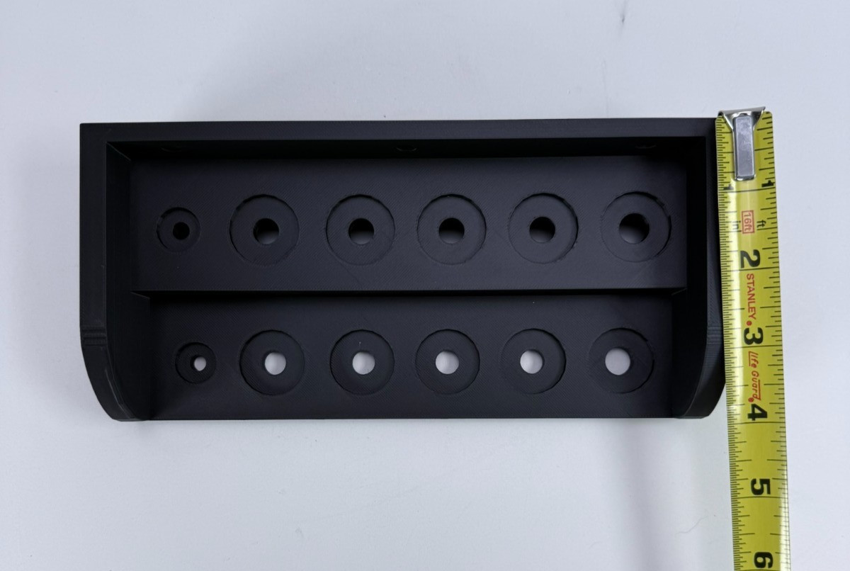 Wall Mount 12 Screwdriver Holder Organizer, 2 Tier – Tool Storage Rack