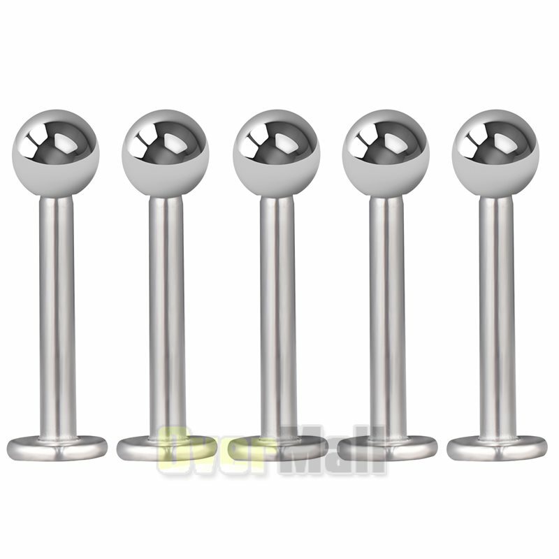 74 Pcs Professional Body Piercing Tool Kit Ear Nose Navel Nipple Needles Set