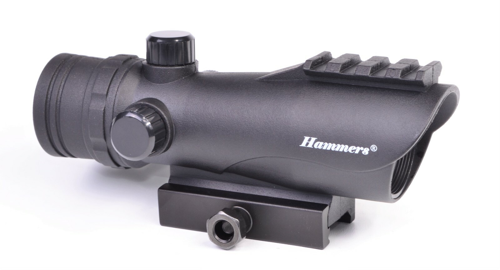 Phantom CQB Poly Reflex Red Dot Scope Sight RDA30 BLACK Picatinny Weaver Mount