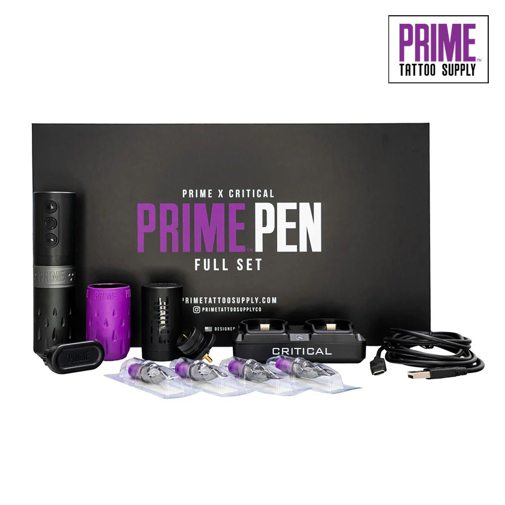 PRIME x Critical Pen Tattoo Machine 3.5 - Full Set