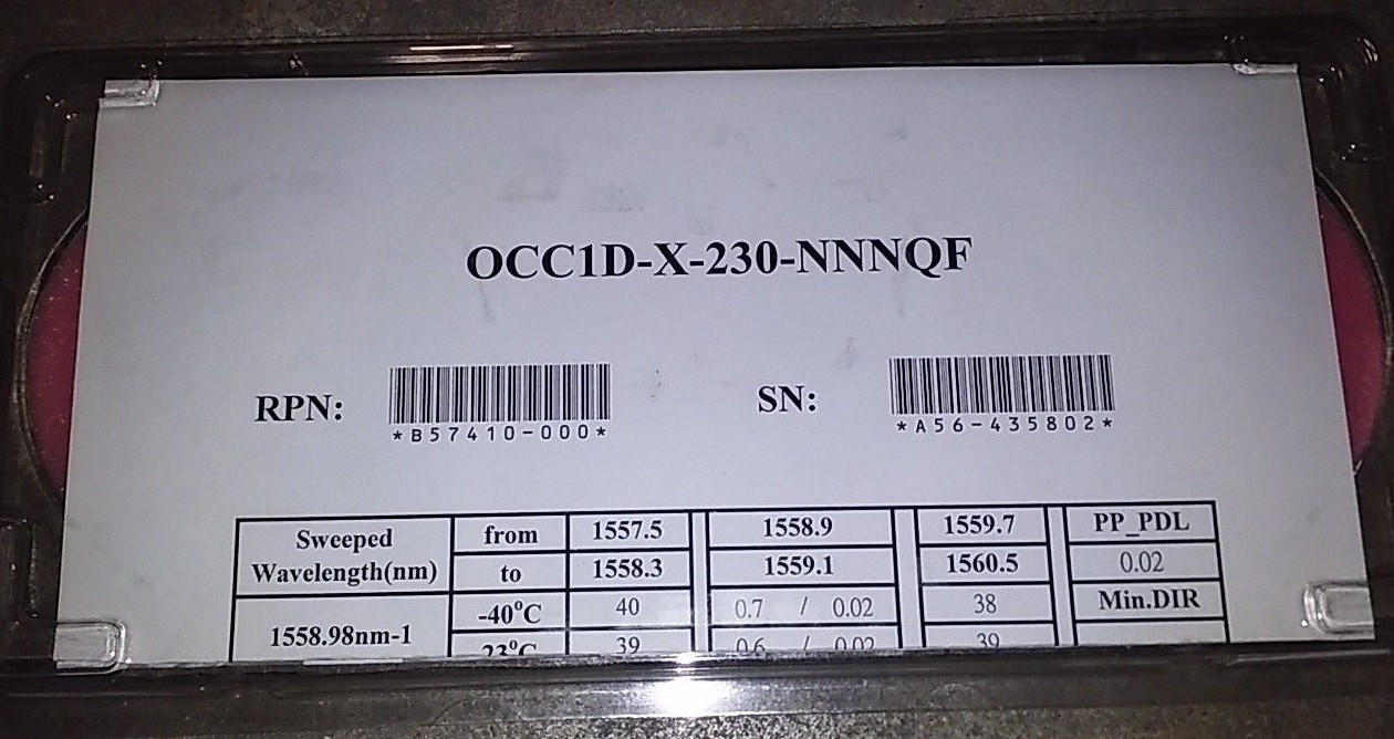 Tyco Electronics OCC1D-X-230-NNNQF