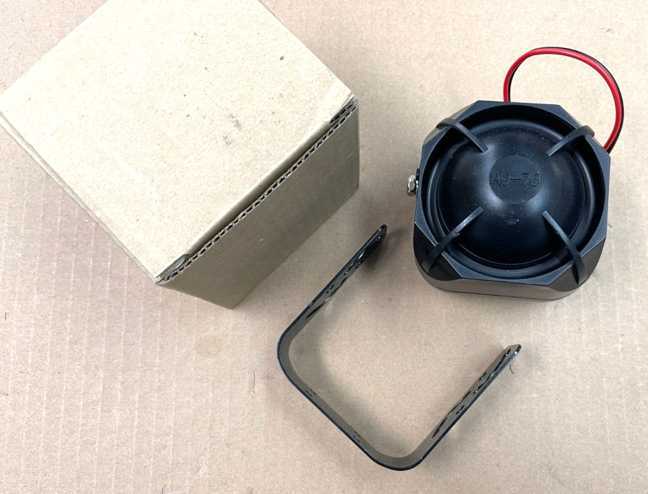 NEW Omega AU-76 Siren Car Alarm 12V Car Horn 6-Tone Siren