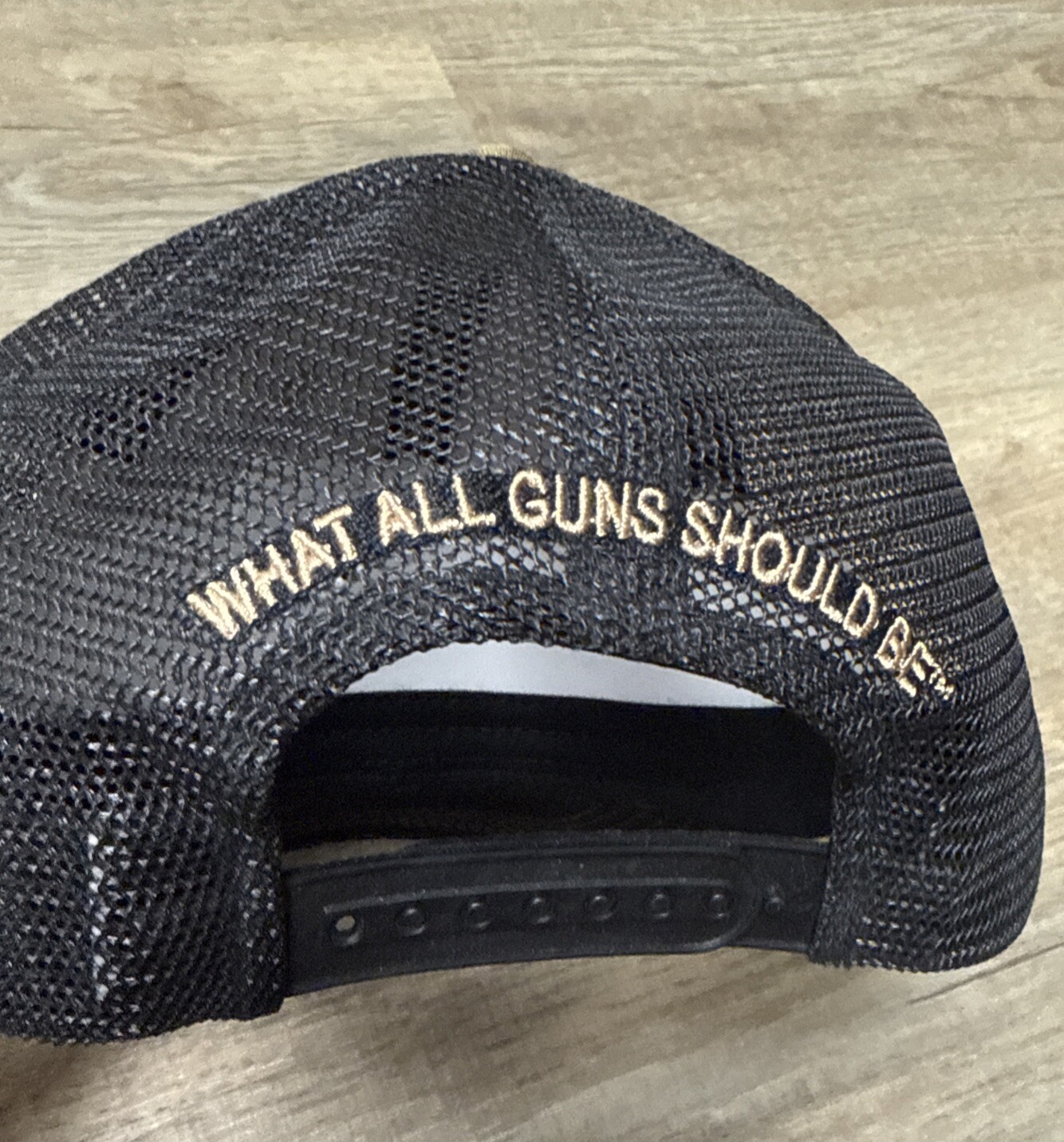 Kimber Adjustable Snapback Mesh Hat Camo What All Guns Should Be