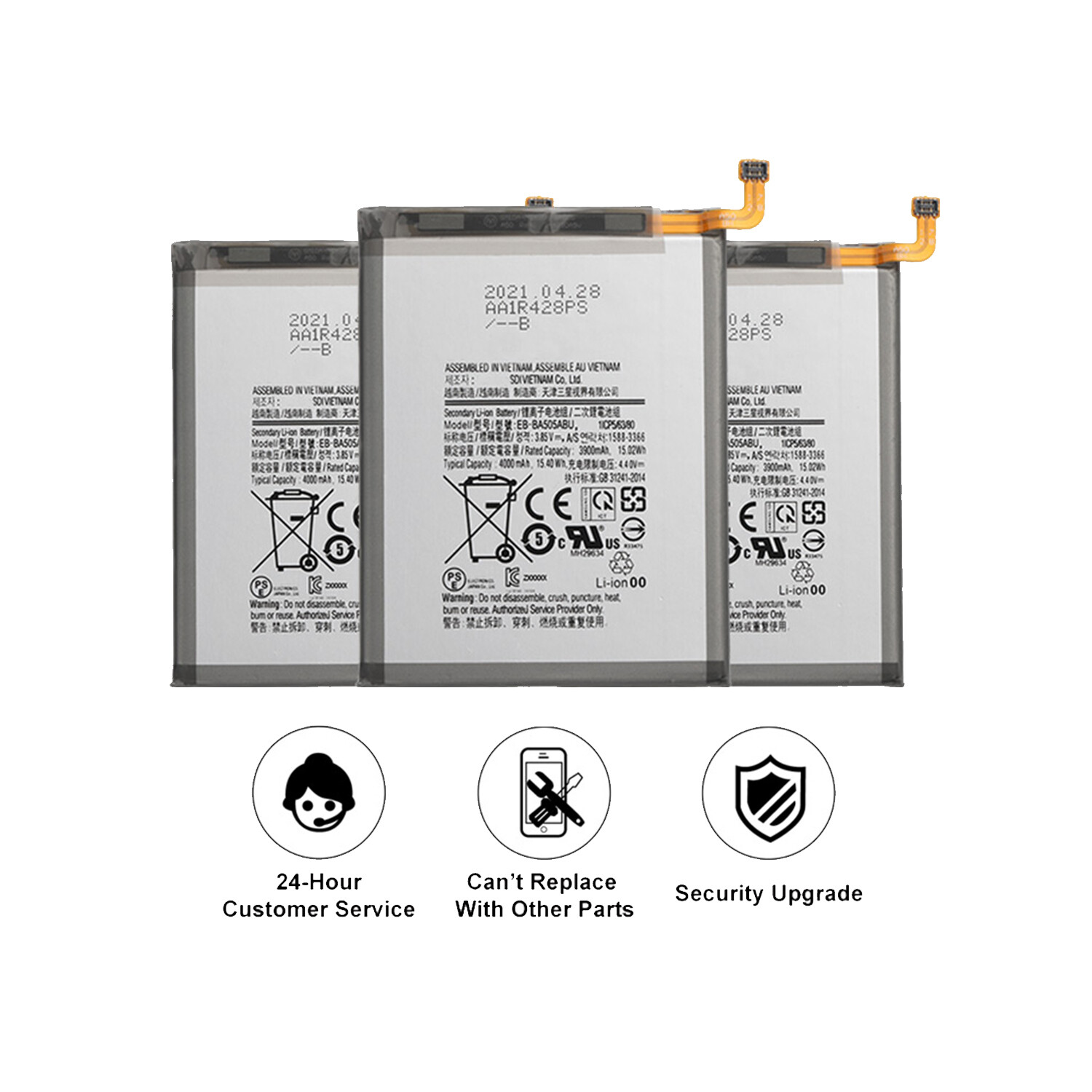 Battery Replacement For Samsung Galaxy A11 A21s A31 A41 A51 A71 A01 Core A10-A90