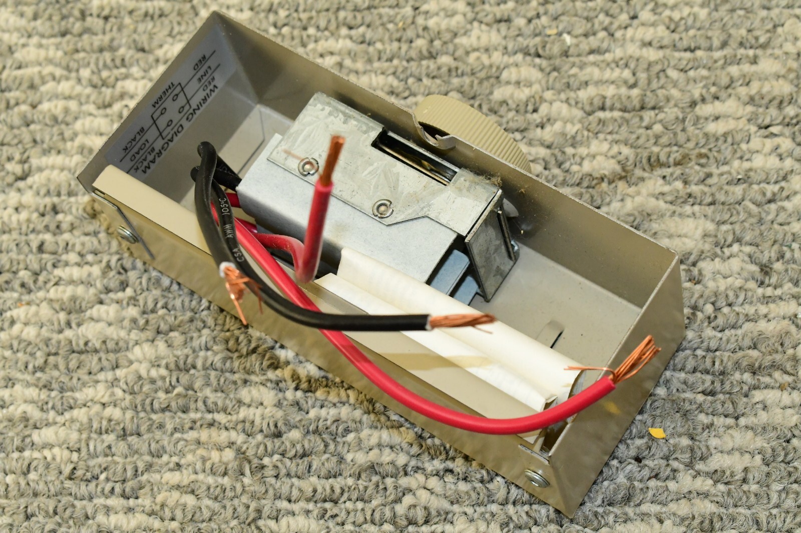 Baseboard Heater Thermostat Accessory - Model EBTC-2 for EB - TIP Corp