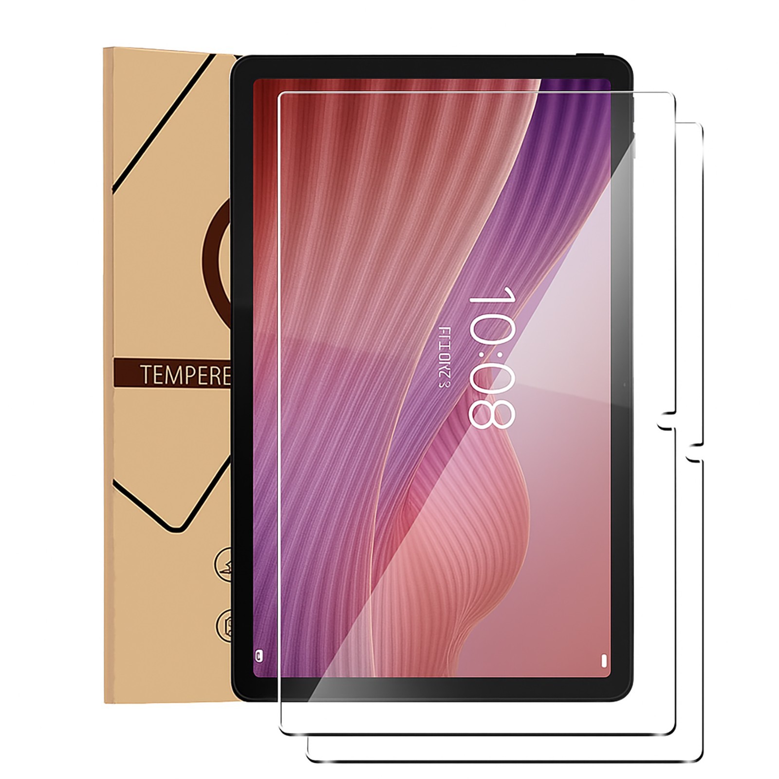 2 Pack  for Lenovo Tab 10.1 Inch (TB311FU) 2025 Tempered Glass Screen Protector