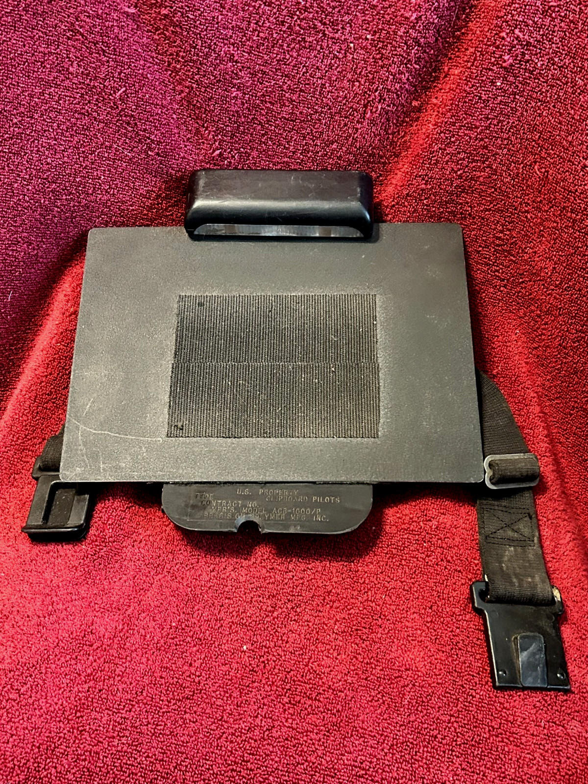 PRECISION POLYMER MFG LIGHTED PILOT CLIPBOARD MODEL ACB-1000/P