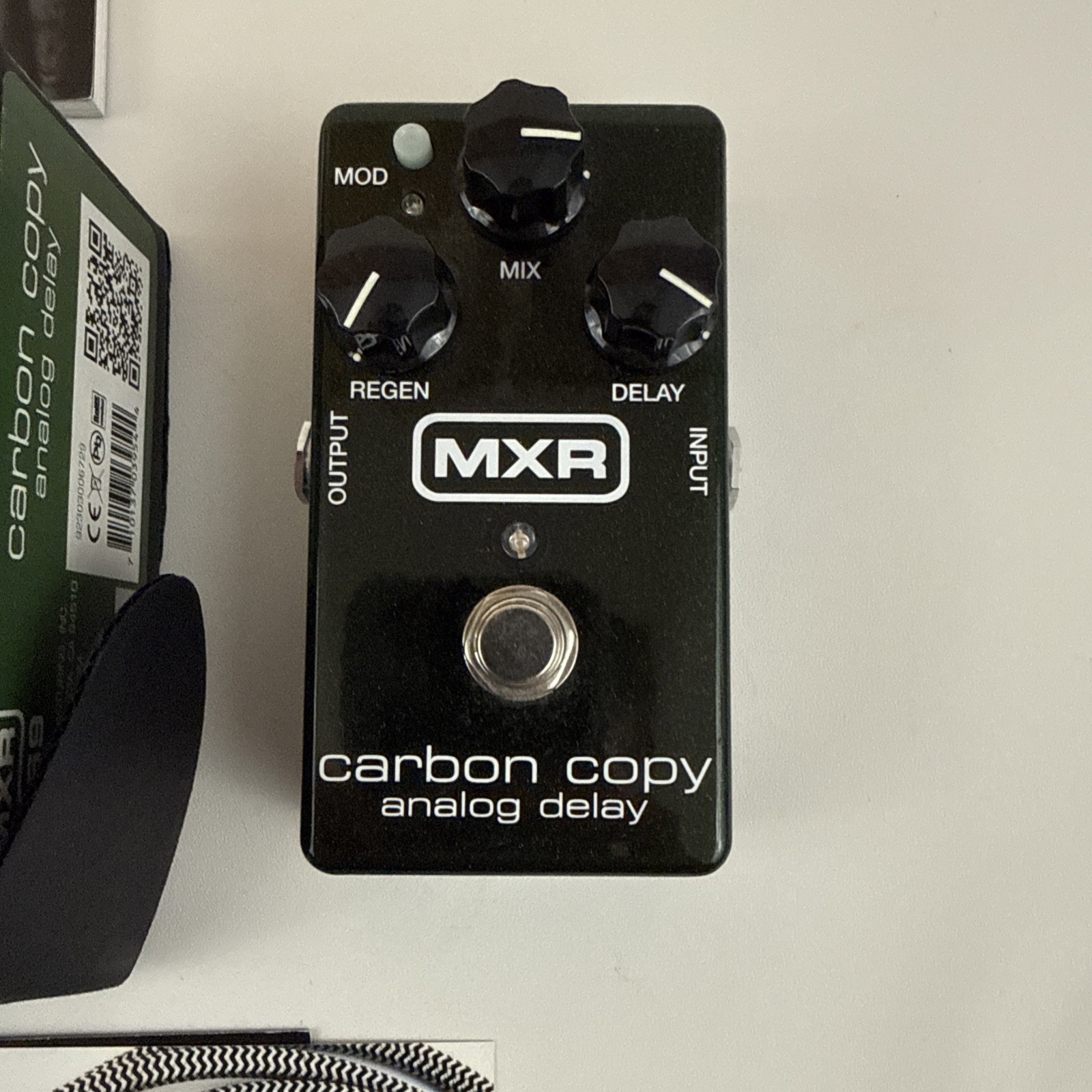 MXR CarbonCopy Delay Guitar Effect Pedal With Box