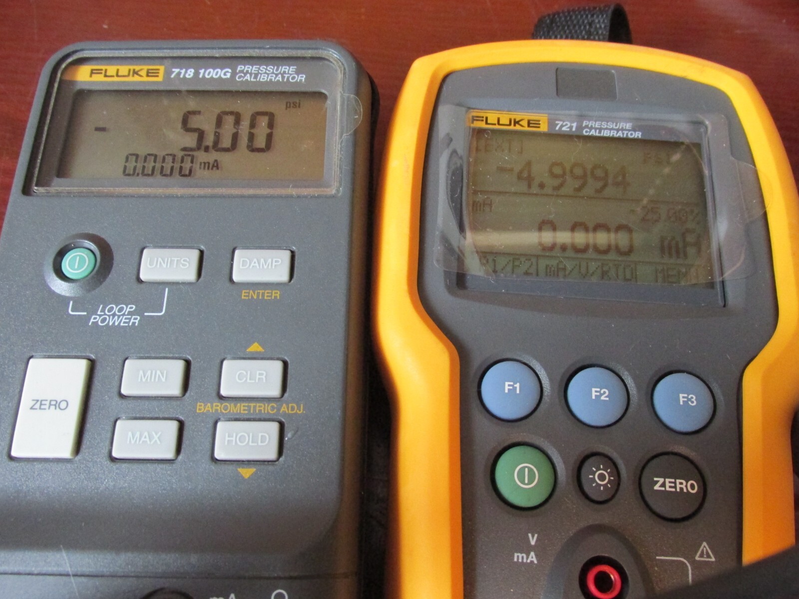 Fluke 750PV3 -5 PSID/G Pressure Module Vacuum Module **TESTED**