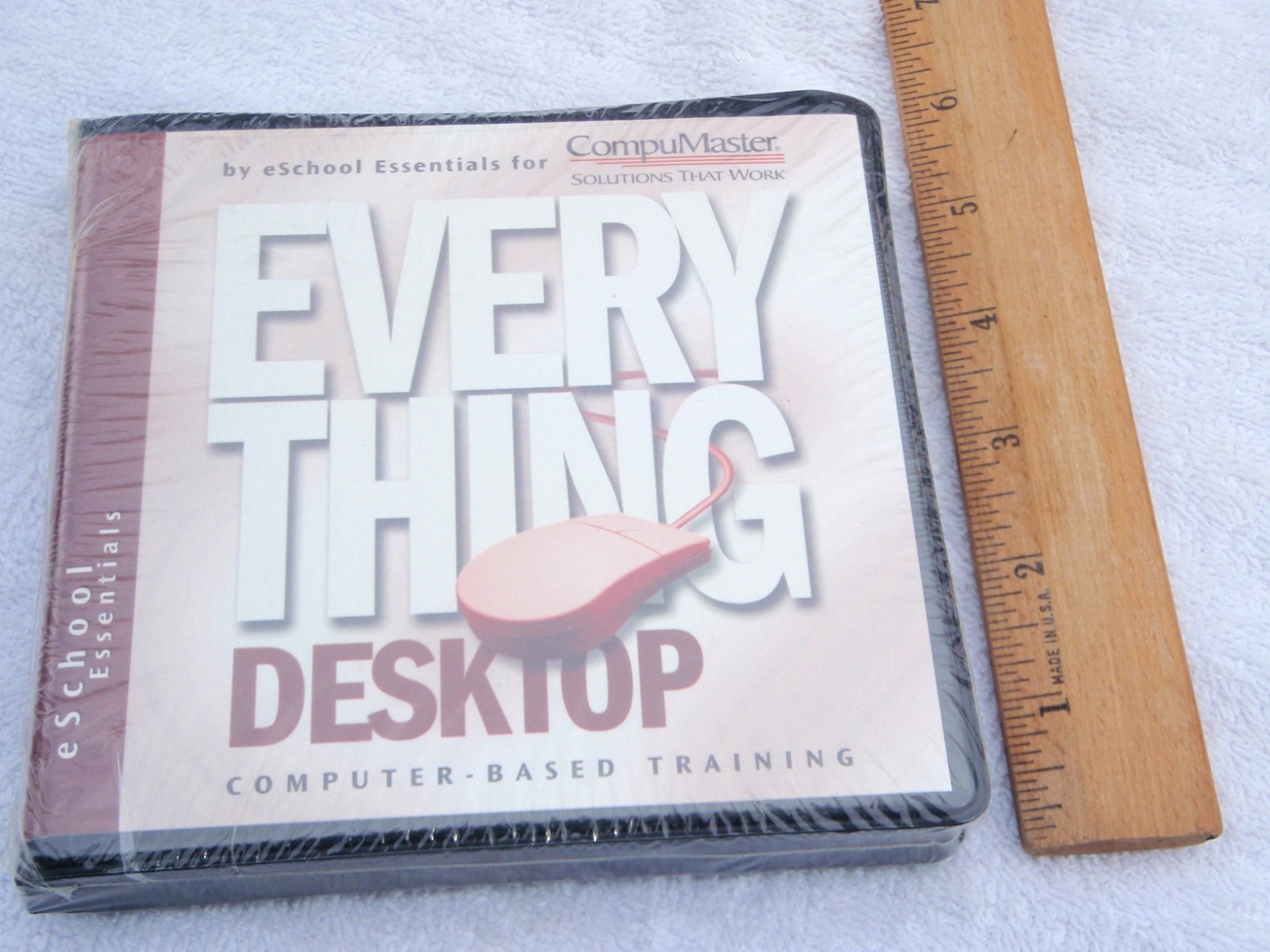 BRAND NEW-EVERYTHING DESKTOP-COMPUTER BASED TRAINING-COMPUMASTER-2 CD-ROMS(RARE)