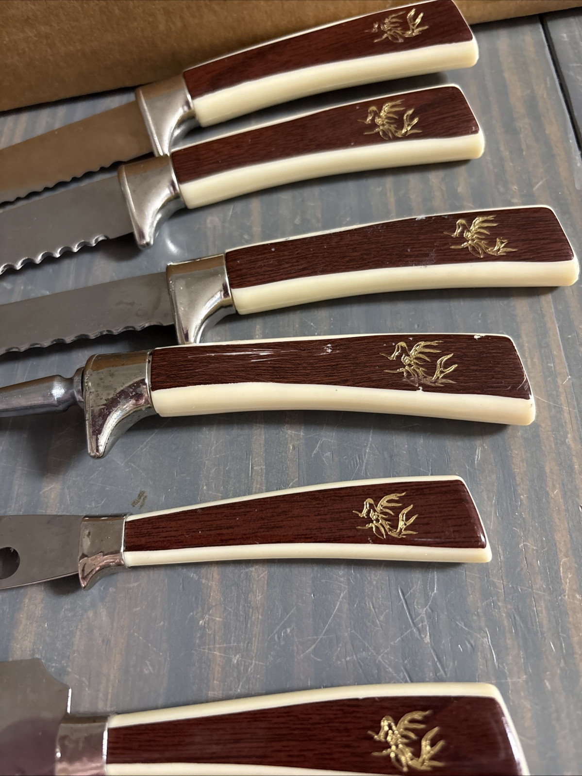 Vintage Sheffield Variety Knife Set of 6