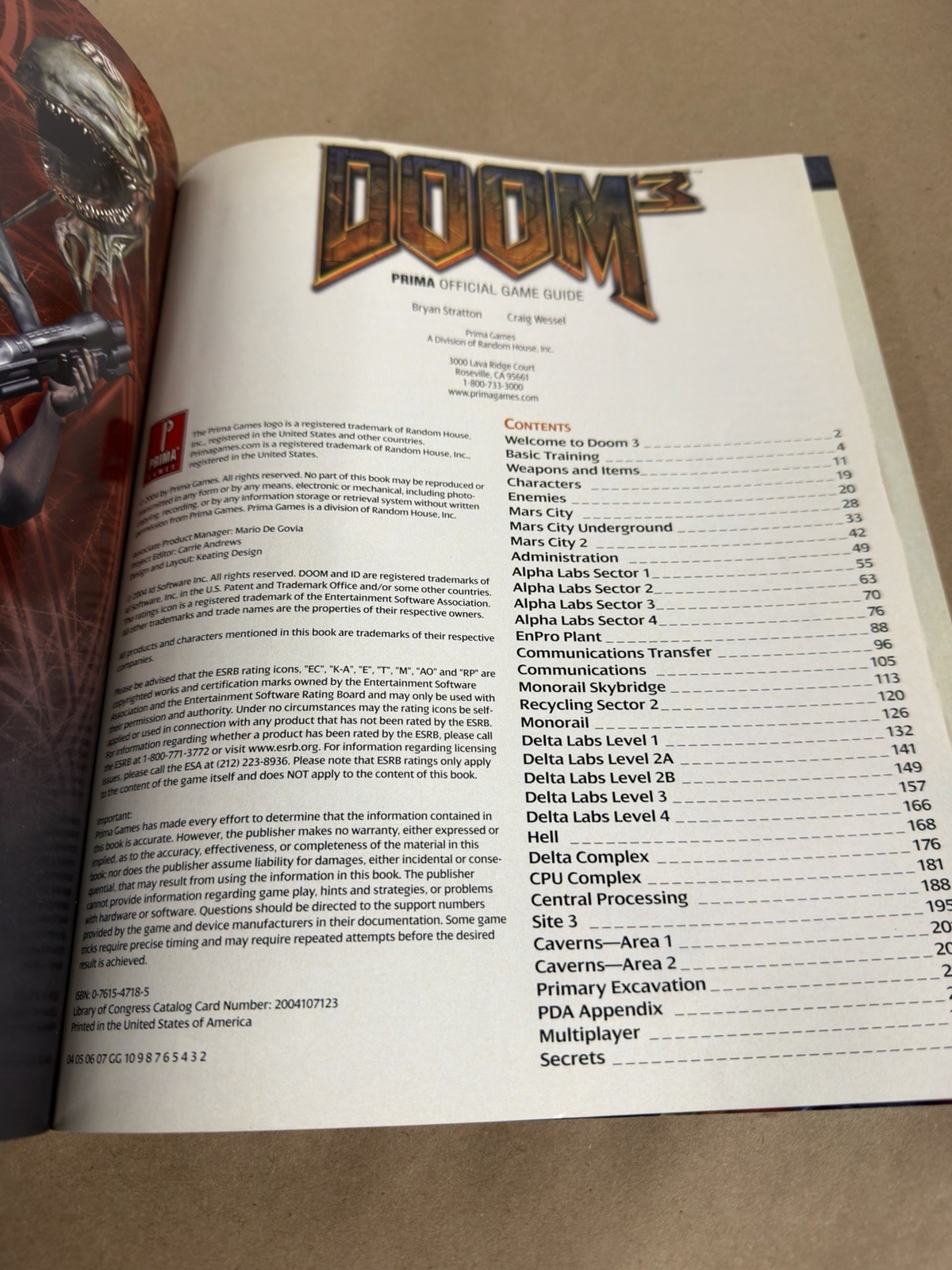 Prima Doom 3 Game Guide