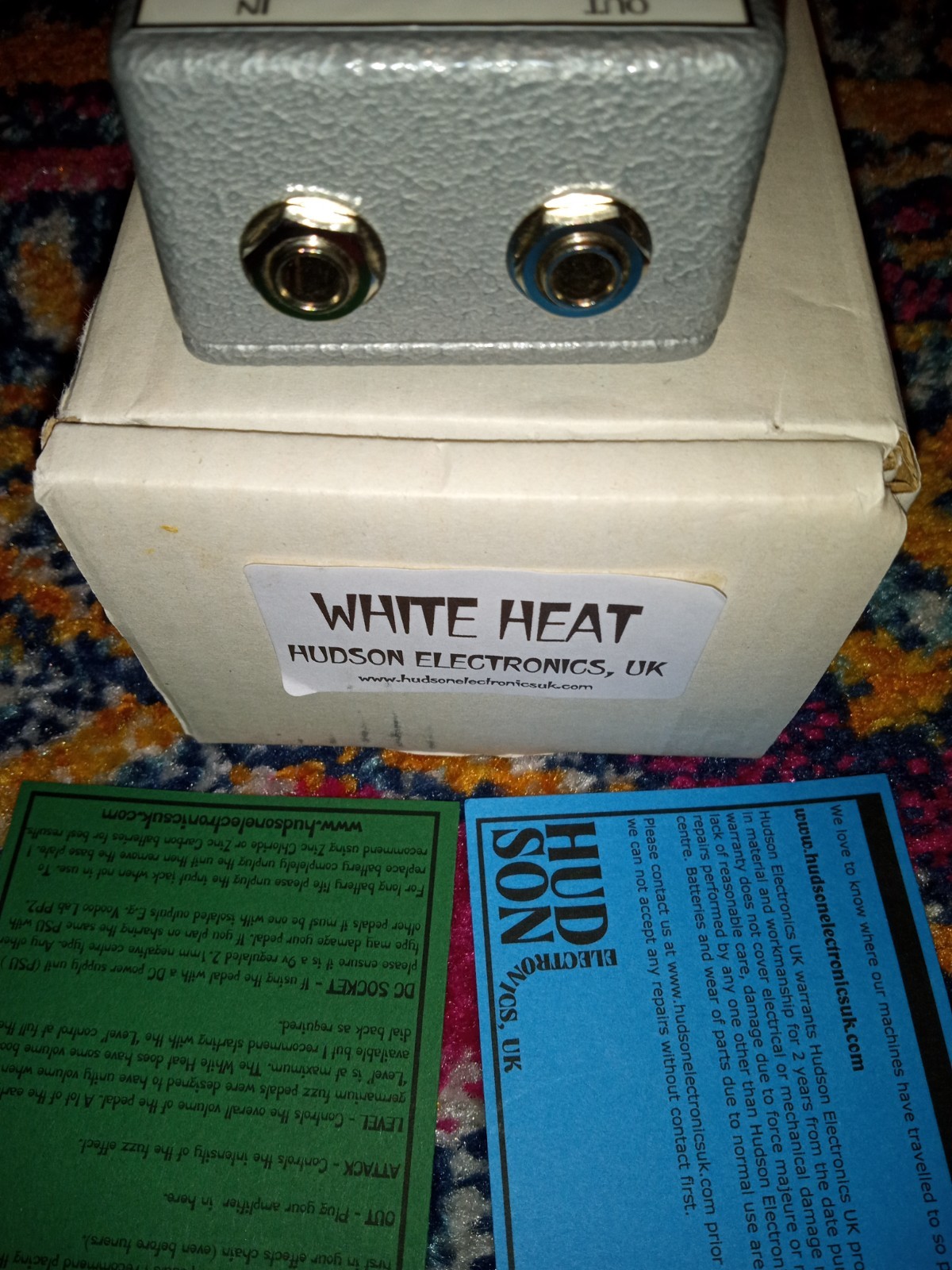HUDSON ELECTRONICS white heat tone bender