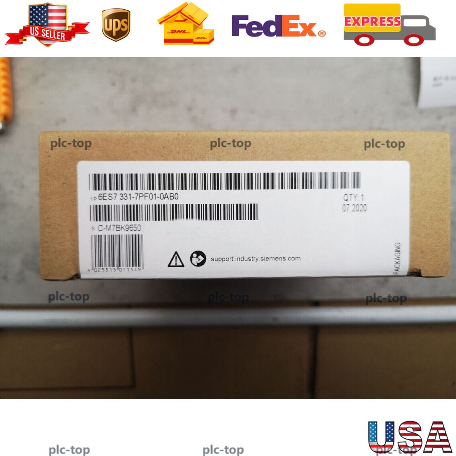 1 PCS Siemens PLC 6ES7331-7PF01-0AB0 6ES7 331-7PF01-0AB0 New In Box Fast Ship US