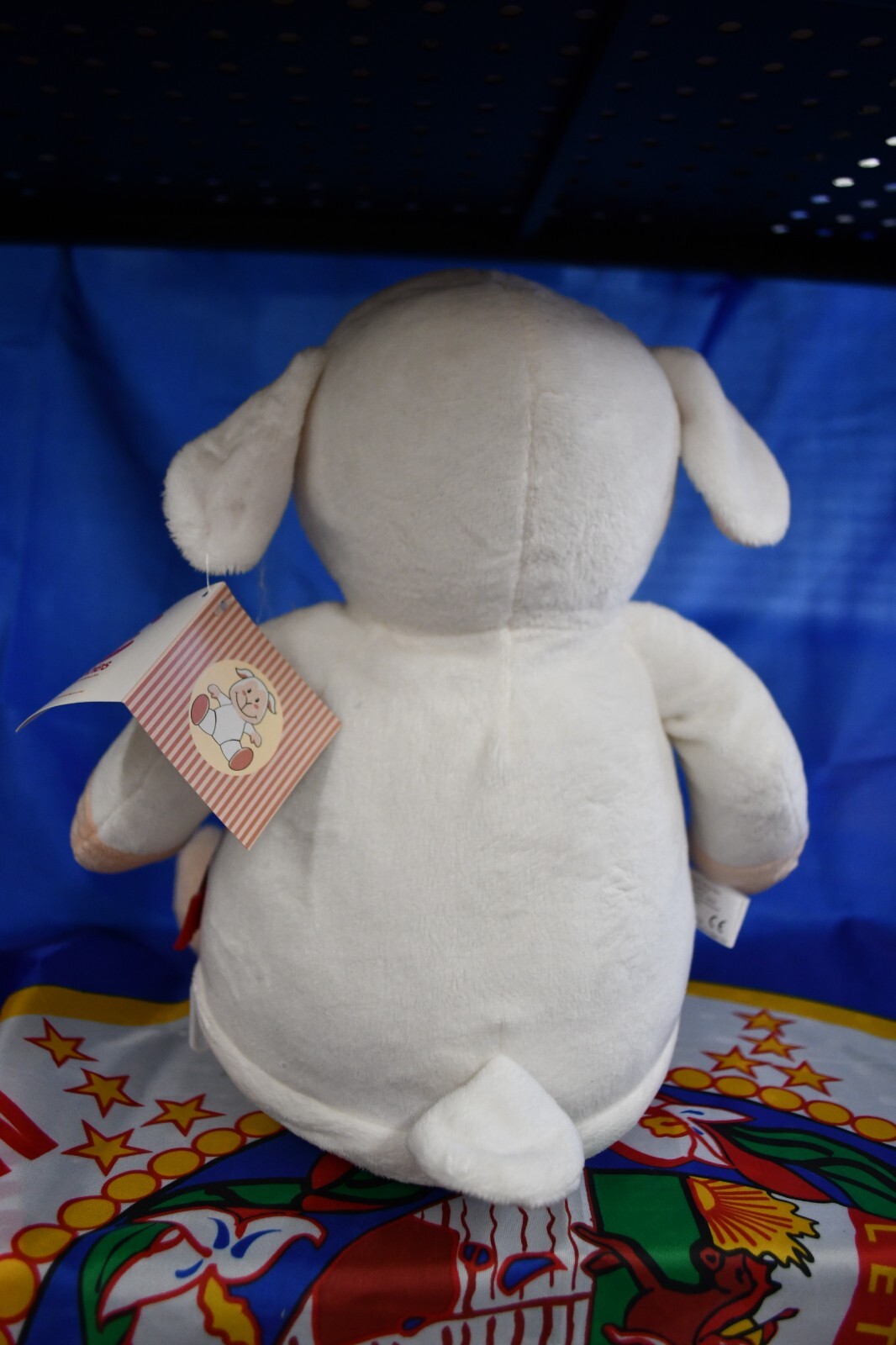 Fluffy Lamb -Loverby Cubbies Stuffed Animal