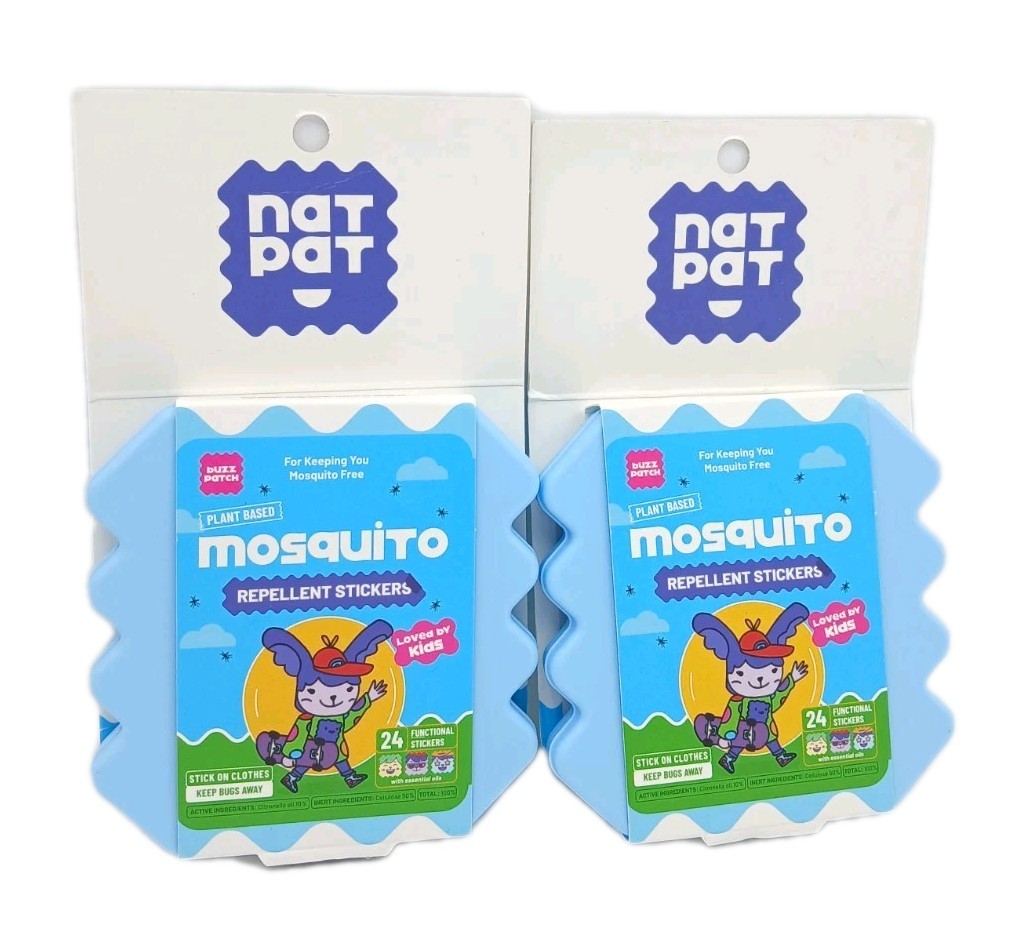 Nat Pat Trail Patch Kids All Natural Repellent 48 Stickers