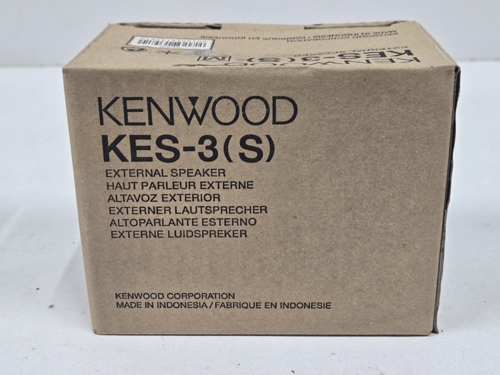 Kenwood KES-3 (S) External Speaker w/ Mount New in Box