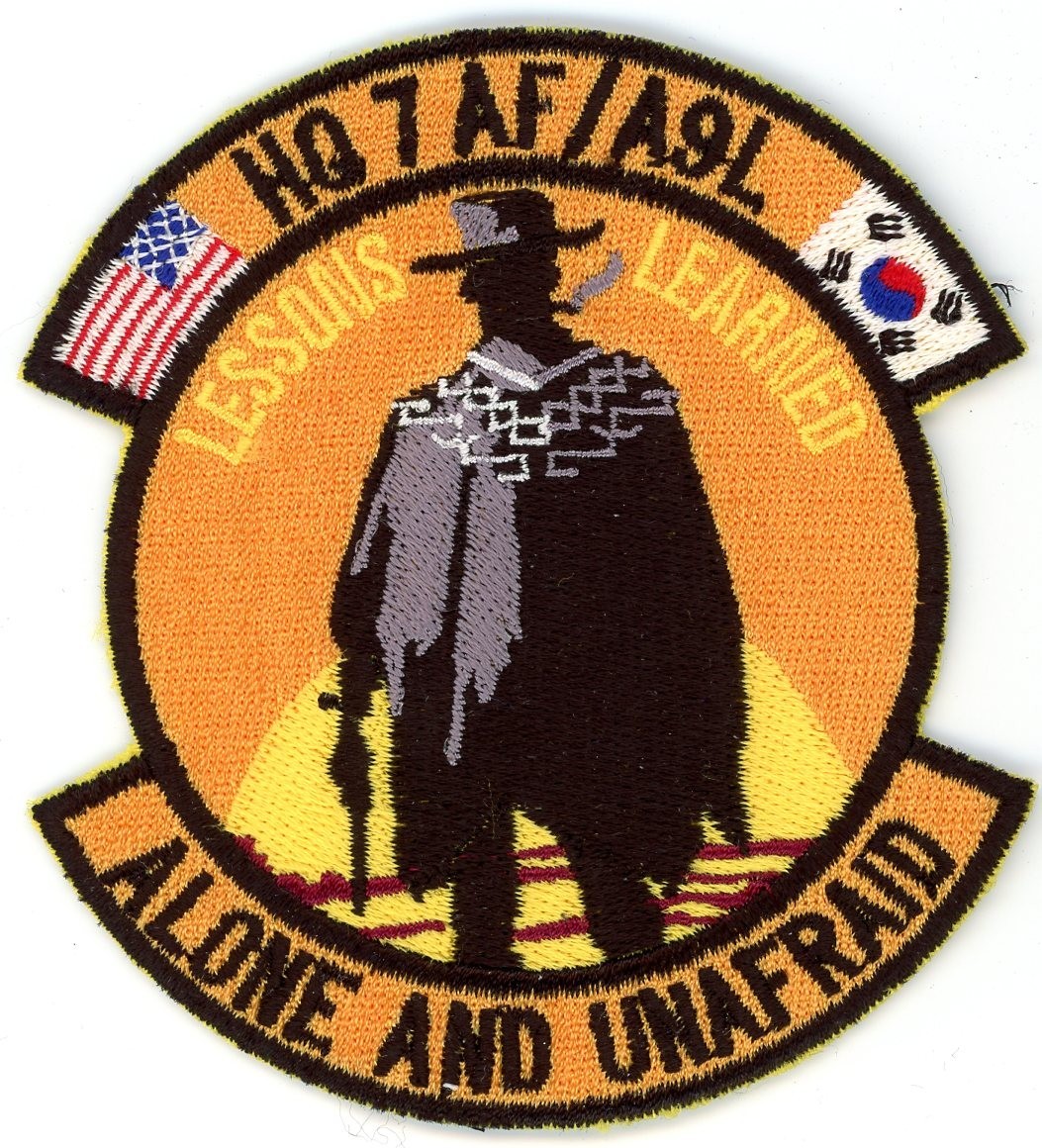 US Air Force Patch: HQ 7th Air Force Studies, Analyses, and Assessments (A9)