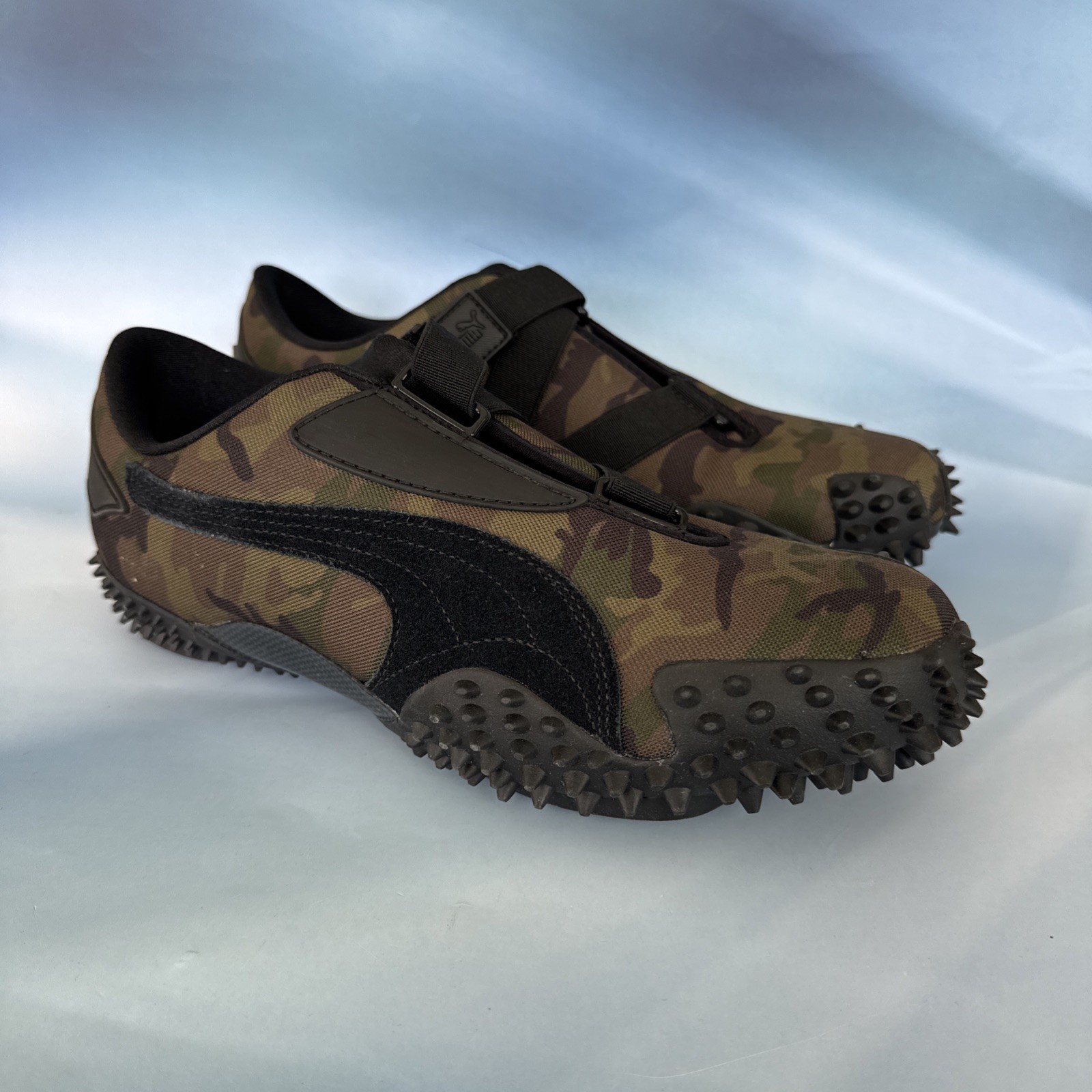 Puma Mostro Camouflage Slip On  Womens 9 Green Sneakers Casual Shoes 40222103