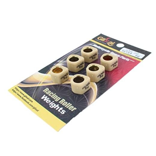 16x13mm High Performance Polygon Variator Sliders, Racing Sliding Roller 6g