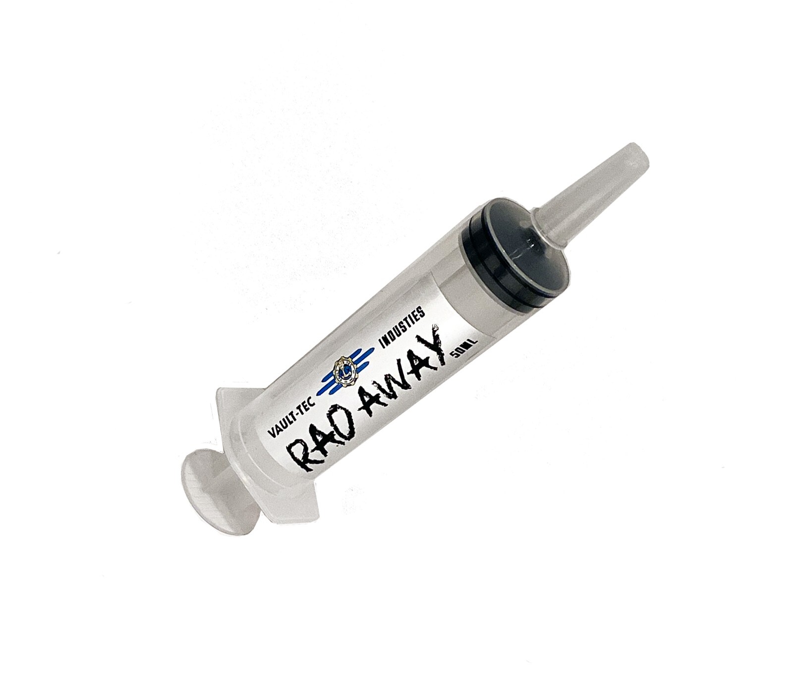 Fallout Rad Away Syringe Prop Replica for display