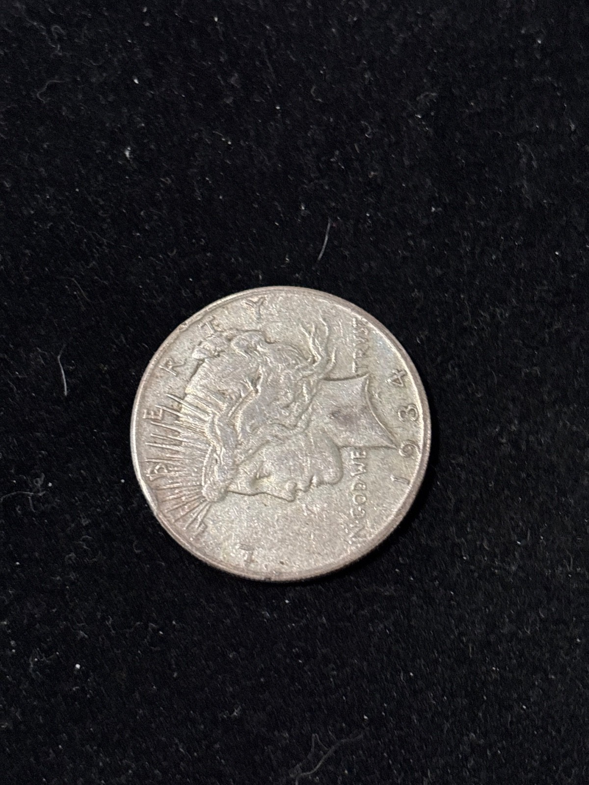 Peace Dollar 1934 S
