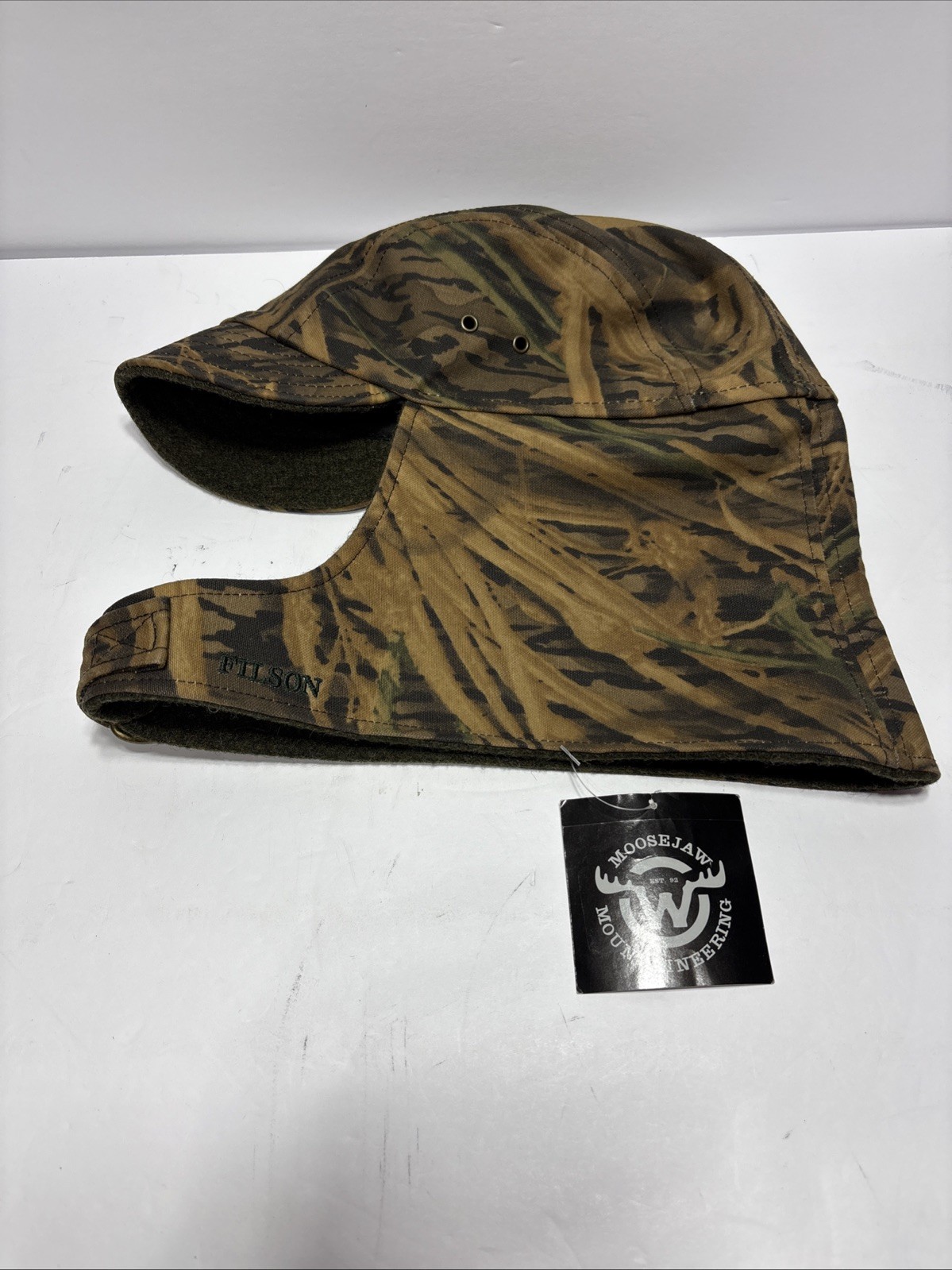 Filson Mossy Oak Tin Cloth Wildfowl Hat SMALL Size Brand New  TAG ON