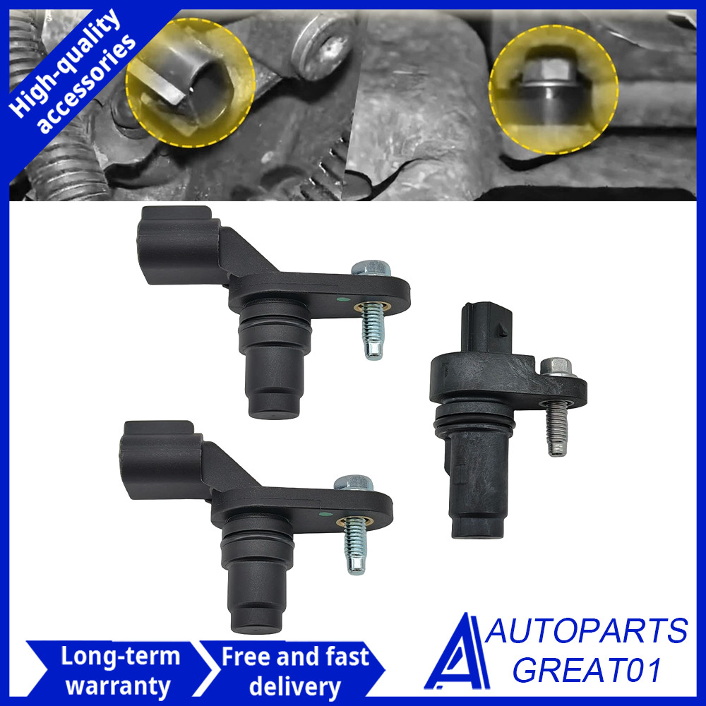 2 Camshaft & 1 Crankshaft Position Sensor For Chevy Cobalt Equinox Hhr Malibu PU