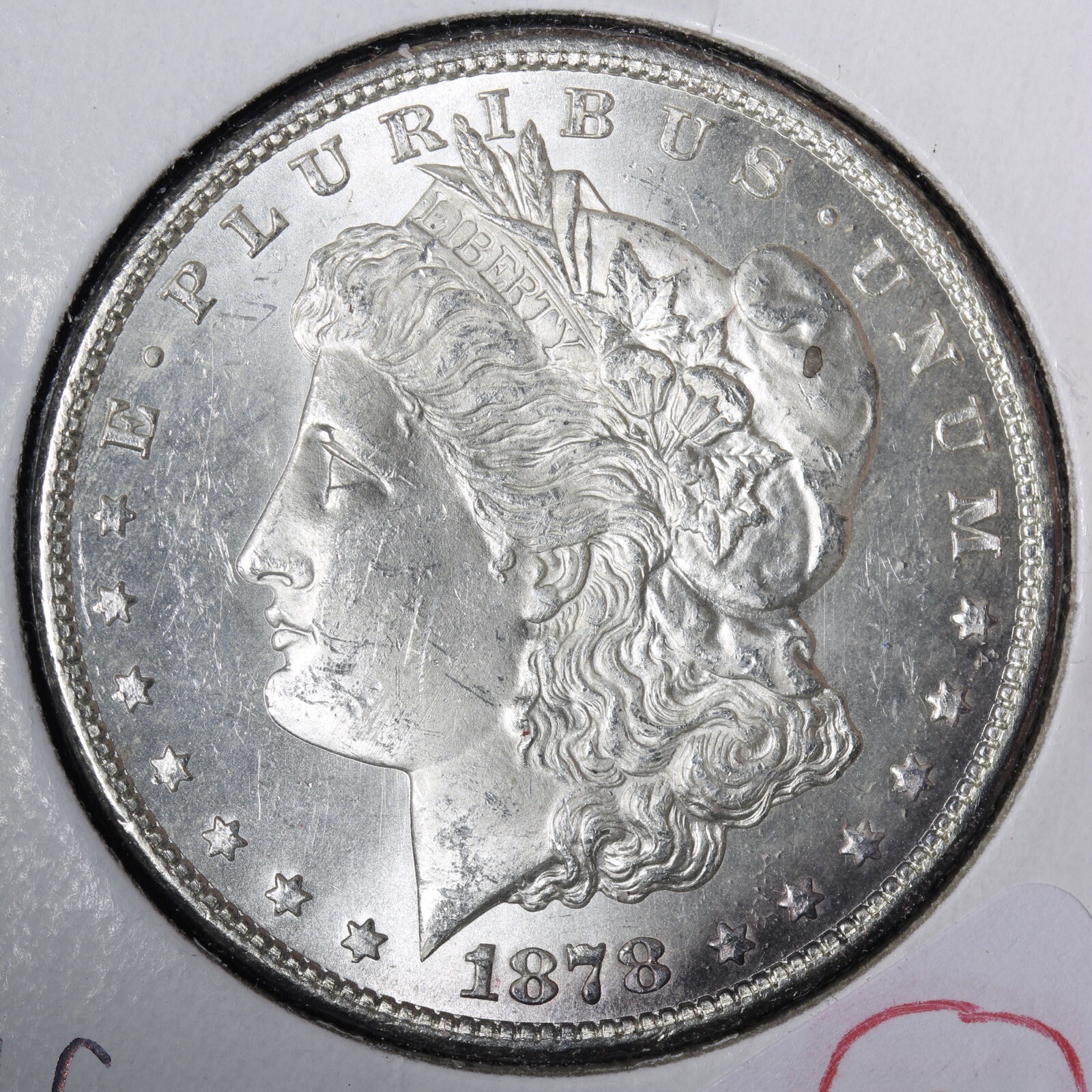 1878-S Morgan Silver Dollar BU *UNCIRCULATED* MS E378 XSLC