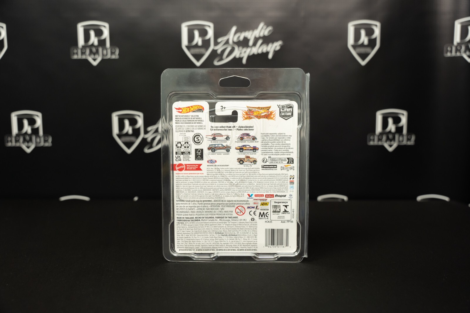Diamond Protector 10 Pack Premium Diecast Case for Hot Wheels