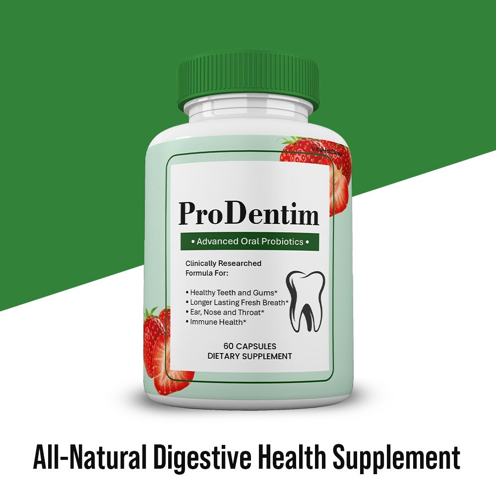ProDentim Capsules, Prodentim Supplement for Teeth And Gums Health (5 pack)