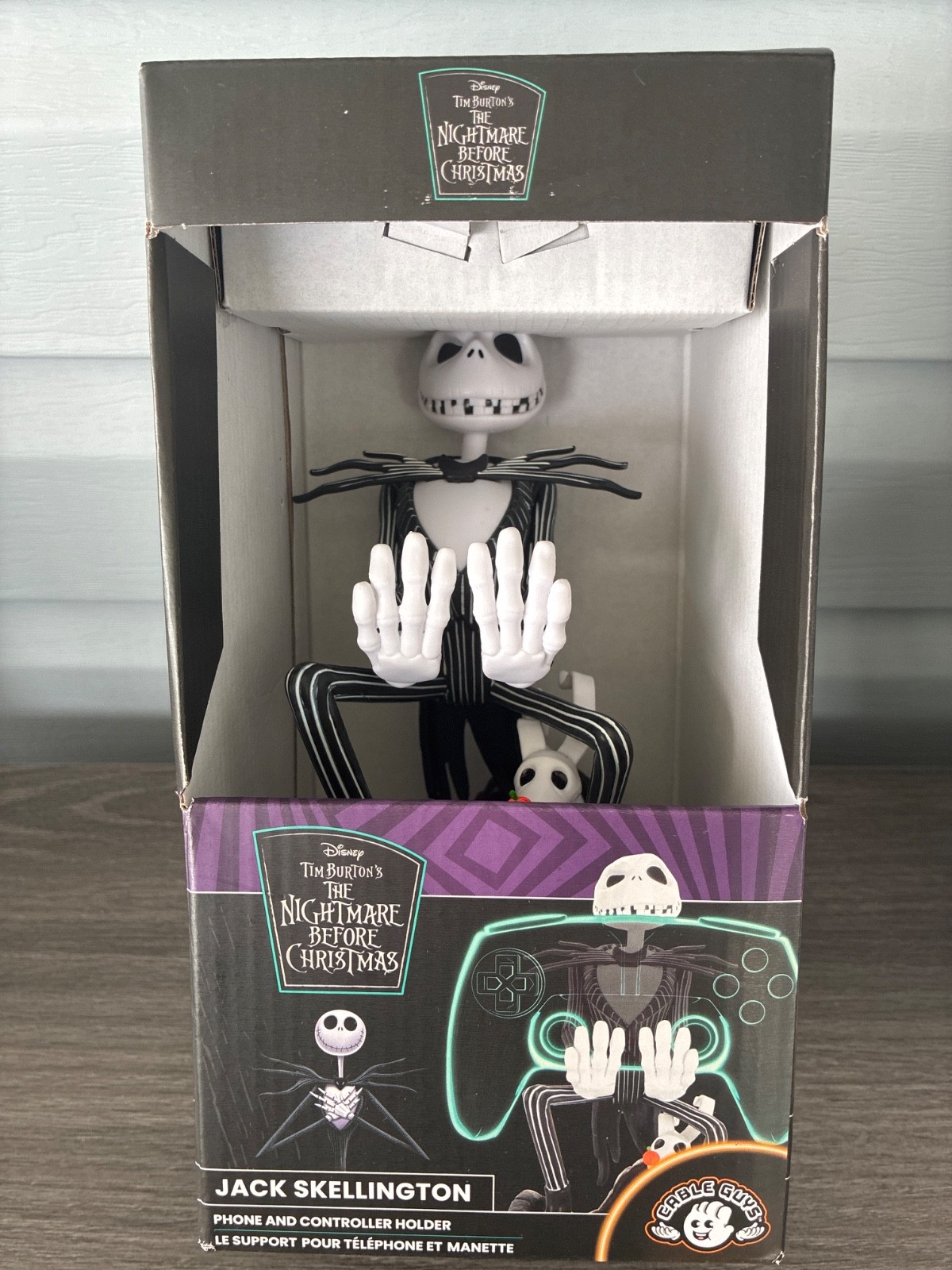 DISNEY TIM BURTON'S 'THE NIGHTMARE BEFORE CHRISTMAS' JACK SKELETON CABLE GUY-NEW