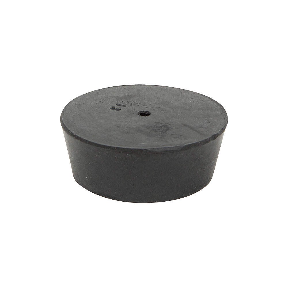 GRAINGER APPROVED 16-1H Stopper,Sz 16,90 mm BDia,Black,0 16WC64