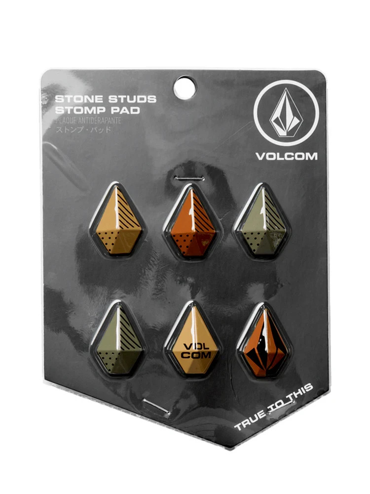 VOLCOM STONE SNOWBOARDING STUDS STOMP PAD - MILITARY