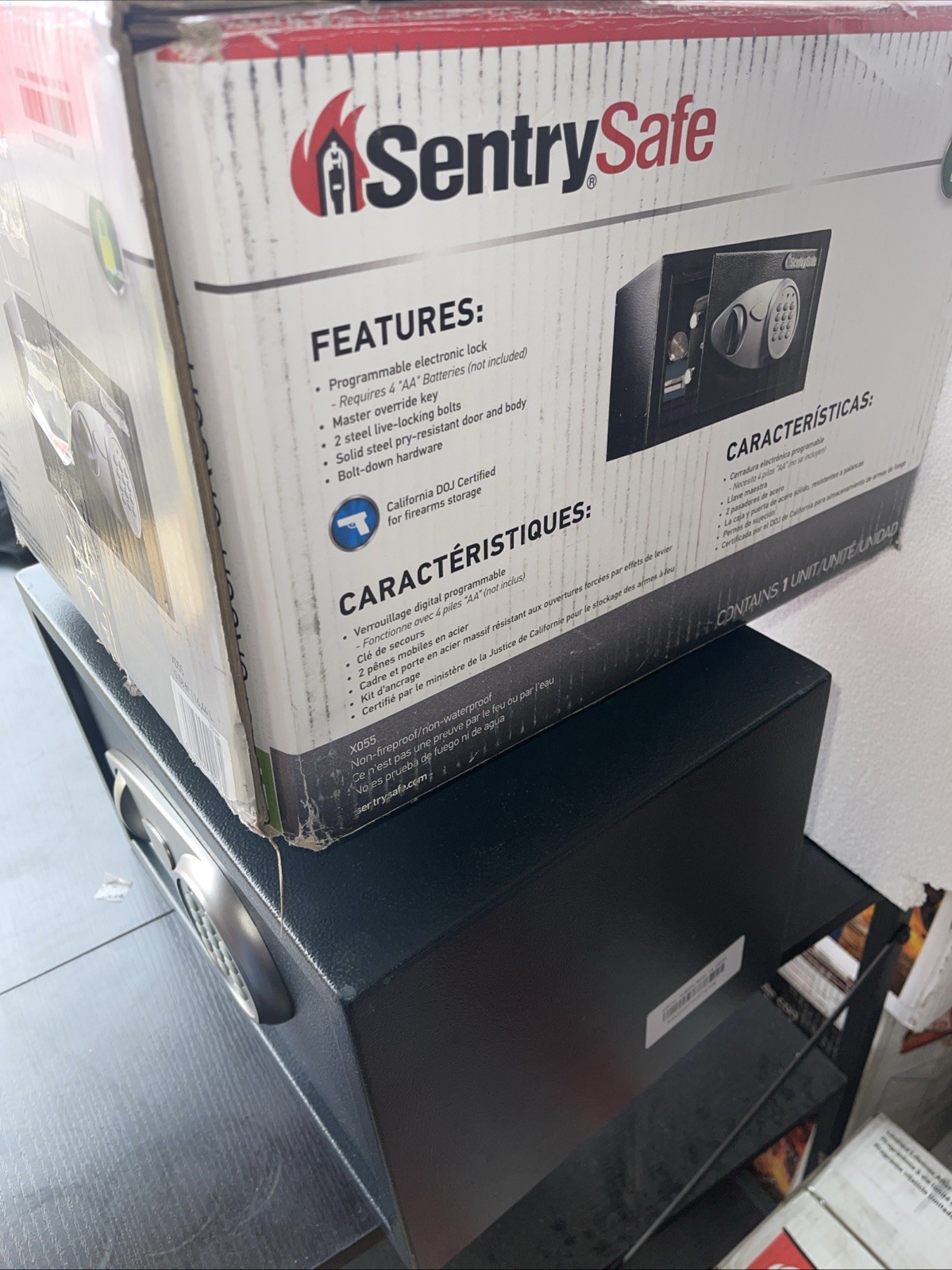 SentrySafe Security Safe with Digital Keypad Lock 0.58 cu. ft. X055 (OB)